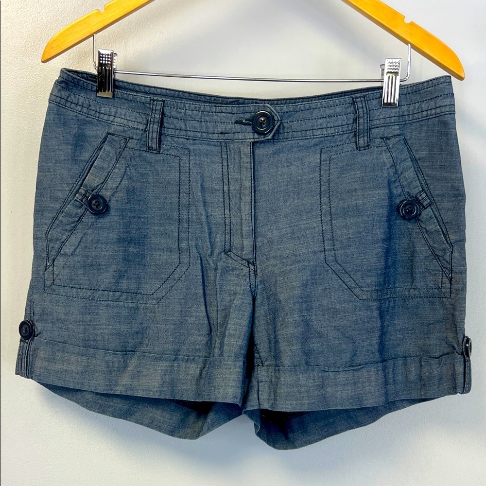 H&M Women's Dark Blue Shorts Sz.12